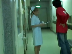 Sharked girl in nurse babse xxx fell on the floor