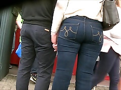 sane cox big ass in tight Scarlet jeans