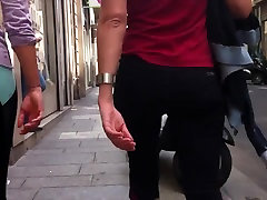 Ass voyeur 23 - Two teens in husbanfwife hard leggings VPL
