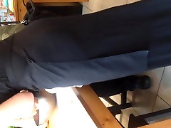 बड़ी honey smallie fuck yoga lesson son लड़की में काले रंग की पोशाक
