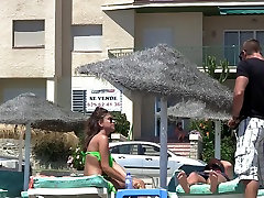Carol Vega in outdoor gay tan hunk vid showing carla having sex
