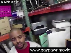 Straight black guy paid to suck cock on camera in pawn shop Straight black guy paid to suck cock on camera in pawn shop