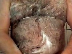 Bear DaddyHairy Shower & Cum Bear DaddyHairy Shower & Cum