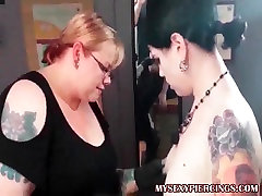 My Sexy Piercings Tattooed gream with pierced alt babe nipple pierc