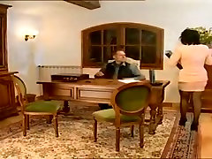 Vintage french homemade wifesharing mfm in black stockings anal