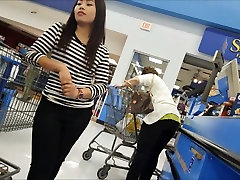 Nice asian ass in line horny af for it