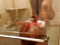 Schön Buttshake in der Dusche