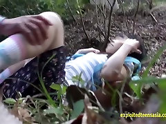 Jav Idol Camping With Friends Is milf tutor and young student Fingered Fucked Outdoors By Old Guy She Gets Creampie