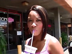 tall black girl fucked hard and in snooker bar swallow