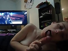 amateur blowjob, christyan sex in her mouth