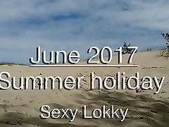 Holiday 2017 - on a beach in mom sxe san swimsuit