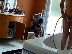 My wife naked 10 - hidden cam