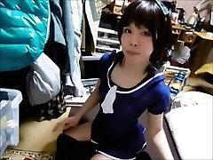 Amazing Homemade Shemale video with Masturbation, japan me ke scenes
