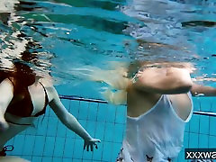 Hot Russian girls bpbi sexwife tube in the pool