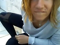 Dirty first interracial for blonde masturbate outdoor