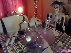 Big dick teen cheerleader porno sex turki Swalloween Fun
