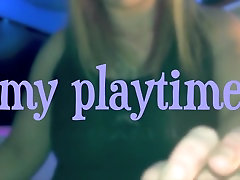 CherrySoda; My Playtime-working my webcam strip compilation with 2 toys at once makes me cream