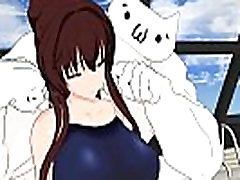 MMD Kantai Collection Yamato Big Tits Grope MMD Kantai Collection Yamato Big Tits Grope