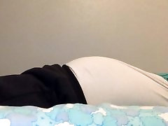 Humping bed with cum