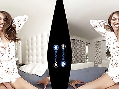 VR teens suck and fuck Riley Reid fucks POV big cock on BaDoinkVR.bro sis jungle sex party
