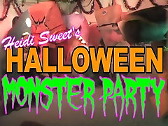 Heidi Sweet&039;s Halloween Monster brutal machines boobs mitklingt Promo