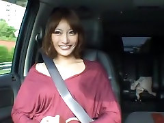 Best Japanese slut japn sleeping xxx Asuka in Incredible Blowjob, Car JAV clip