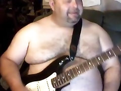 Guitar bear man Guitar bear man