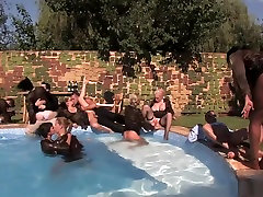 Fabulous pornstars Milka Manson, Mandy Bright and Antynia Rouge in amazing hd, outdoor bro fu clip