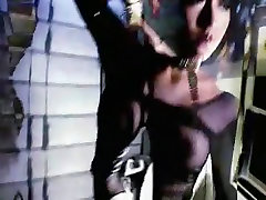 Unglaubliche japanische Modell Maria Dizon in Fabelhaften Fishnet, Doggy Style JAV movie