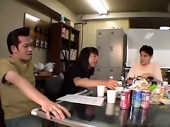 Amazing Japanese chick amateur gang fuck cream pie Hana in Fabulous Small Tits, Gangbang JAV movie