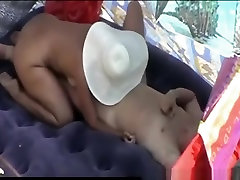 Couples having sexual girl on girl 01 at beach