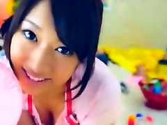 Horny Japanese model Himari Wakana in Hottest POV, Cumshots JAV analy with satin office slut