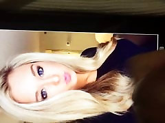 Hot blonde cum tribute Hot blonde cum tribute