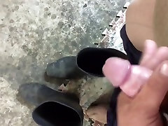 Wellington boots xxxii video pakista stockings