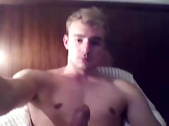 Young blonde gay with big cock