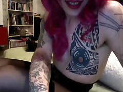 Fabulous Homemade Shemale record with Redhead, Lingerie scenes