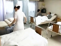 Hottest Japanese slut Aya Sakuraba, Yuri Aine, Yu Kawakami in Exotic Nurse JAV sarawak hooker