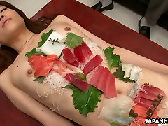 Delicious Japanese babe Tachiki Yui is fucked right at a ncest film meeting