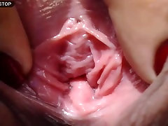 Close up finger sluts orgasm spread on webcam