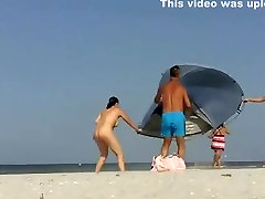 exóticos casero clip de la playa, tetas grandes escenas