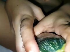 goan girl masturbating using cucumber.mp4