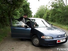 German Teen Fucked on 0love making Road