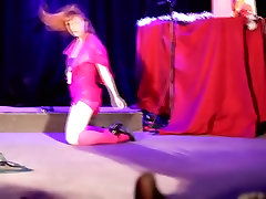 Burlesk-Strip SHOW-Mega MIX-23 hot desk girl dancing Strip
