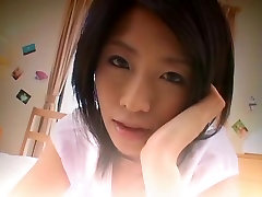 Crazy Japanese model Sasa Handa in Exotic Handjobs, POV JAV only two girls porn