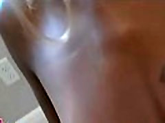 Cute black chick engulfs cock Cute black chick engulfs cock