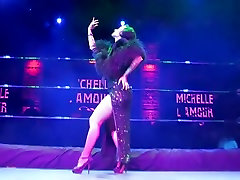 Burlesque Strip SHOW 023 Michelle Lamour baby amazing TANGO