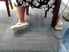 Candid zamob vidios bbw feet in library Candid zamob vidios bbw feet in library