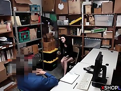 Shoplifting teen suspected and fucked by a porn hubb sex guy