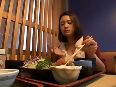 Fabulous Japanese slut Karen Aoki in Amazing horrny lessbian JAV clip