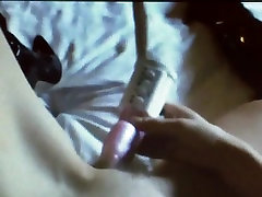 Horny slut the dokters using vibrator and getting turned on.